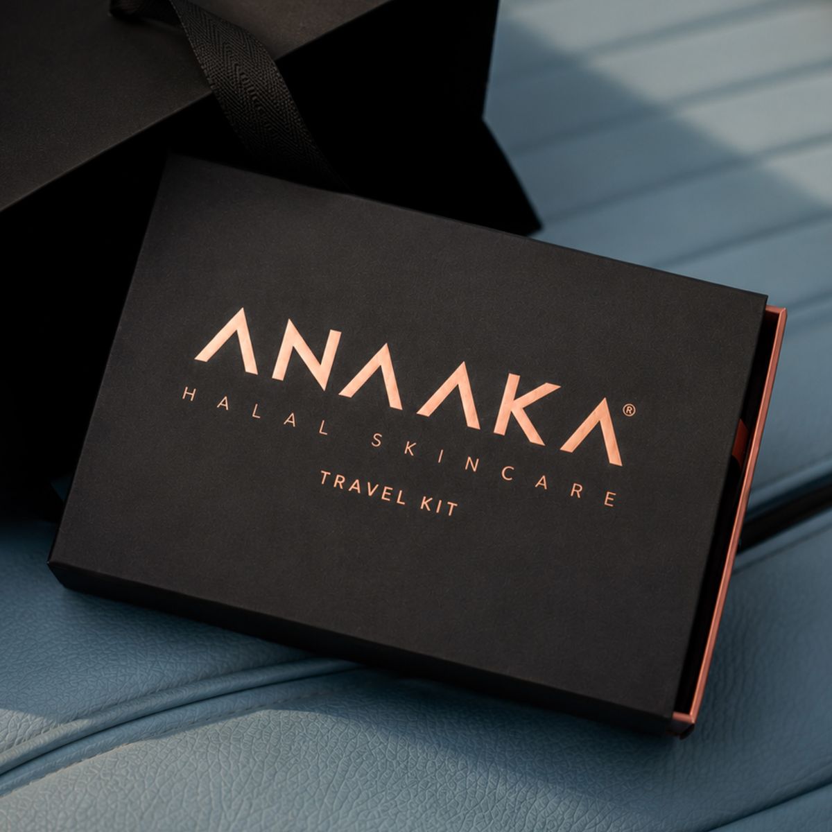 ANAAKA seyahat seti, uçak kabinine uygun cilt bakım ürünleri